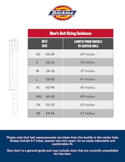 Foto 7 | Foto 7 | Cinturón Dickies Negro para Hombre-Venta Internacional