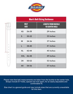 Foto 7 | Foto 7 | Cinturón Dickies Negro para Hombre-Venta Internacional