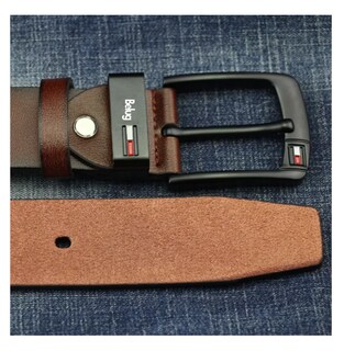 Foto 2 | Foto 2 | Cinturón De Hombre Belug Excelente Calidad Marrón Talla:120