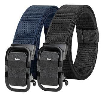 Foto 1 | Foto 1 | 2pzs Cinturones Belug Táctico Militar Ajustable Moda Calidad Cinto Negro+azul