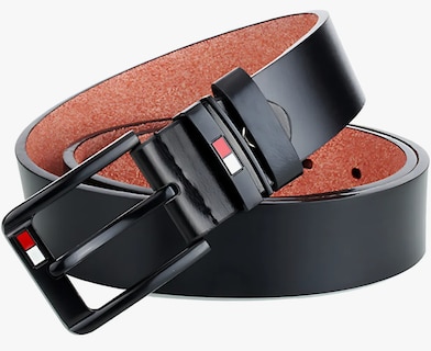 Foto 2 | Foto 2 | Cinturón Piel Casual Formal Para Hombre Cuero Color Negro Talla 125