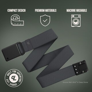 Foto 2 | Foto 2 | Cinturón Belt Groove Life Groove Ultra Deep Stone/black Para Hombre - Venta Internacional.