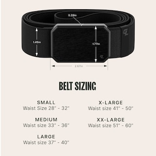 Foto 6 | Foto 6 | Cinturón Belt Groove Life Groove Negro/negro Para Hombre, Talla Pequeña - Venta Internacional.