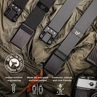Foto 3 | Foto 3 | Cinturón Belt Groove Life Groove Ultra Deep Stone/black Para Hombre - Venta Internacional.