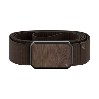 Foto 1 | Foto 1 | Cinturón Belt Groove Life Groove De Nailon Elástico Para Hombre, Color Nogal Y Marrón - Venta Internacional.