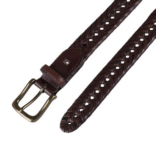 Foto 4 | Foto 4 | Cinturón Trenzado Tommy Hilfiger Para Hombre En Color Canela Talla 38 - Venta Internacional.