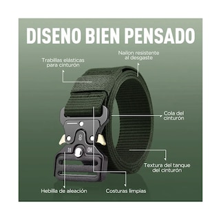Foto 3 | Foto 3 | 3pzs Cinturones Ajustables Eo Safe Imports Esi-19354 Verde