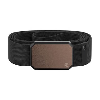 Foto 1 | Foto 1 | Cinturón Belt Groove Life Groove De Nailon Elástico Para Hombre, Color Bronce/negro - Venta Internacional.