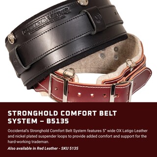 Foto 2 | Foto 2 | Sistema De Cinturón Comfort Occidental Leather Stronghold Xxl Negro - Venta Internacional.