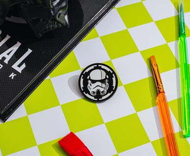 Foto 6 | Foto 6 | Alfiler Esmaltado Star Wars Storm Trooper Imperial Para Fans - Venta Internacional.
