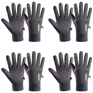 Foto 1 | Foto 1 | Guantes de Vellón Térmicos AeroX Mxgix-004 4 Pares Grises