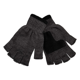 Foto 1 | Foto 1 | Guantes De Punto Sin Dedos Levi's Marled Charcoal Para Hombre - Venta Internacional.
