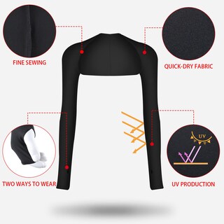 Foto 3 | Foto 3 | Manguitos Satinior Refrigerantes Antirayos Uv Para Mujer 4 Pares - Venta Internacional.
