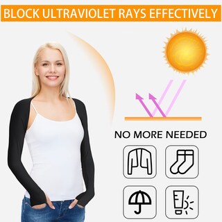 Foto 5 | Foto 5 | Manguitos Satinior Refrigerantes Antirayos Uv Para Mujer 4 Pares - Venta Internacional.