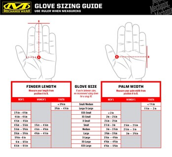 Foto 5 | Foto 5 | Guantes De Trabajo Mechanix Wear The Original Para Hombre Color Negro Xl - Venta Internacional.