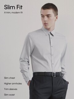 Foto 5 | Foto 5 | Camisa De Vestir Calvin Klein, No Elástica, Ajustada Al Hierro, Blanca - Venta Internacional.