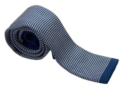 Foto 1 | Foto 1 | Corbata Tejida Chic Fantasy Poliester 1.45m color Azul