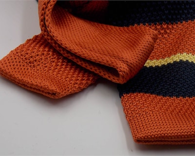 Foto 2 | Foto 2 | Corbata Tejida Chic Fantasy Poliester 1.45m color Anaranjado