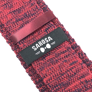 Foto 4 | Foto 4 | Corbata Sarosa C4 Rojo Tejida