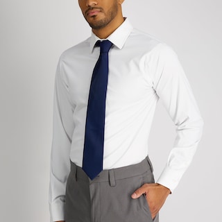Foto 4 | Foto 4 | Corbata Calvin Klein Silver Spun Solid - Venta Internacional