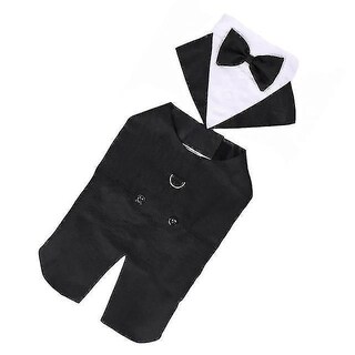 Foto 1 | Foto 1 | Camisa Formal De Boda Para Perros Huoguo, Traje De Esmoquin Para Mascotas, Talla Xl - Venta Internacional.