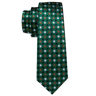 Foto 5 | Foto 5 | Set De Corbatas Barry.wang Classic De Seda Verde Esmeralda Para Hombre - Venta Internacional.