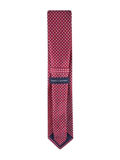 Foto 3 | Foto 3 | Corbata Tommy Hilfiger Core Micro Red Silk Tejida Para Hombre - Venta Internacional.