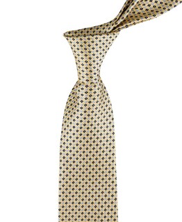 Foto 5 | Foto 5 | Corbata Tommy Hilfiger Core Micro Dot de Seda/Poliéster Amarilla - Venta Internacional