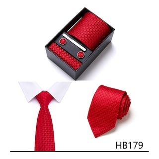 Foto 1 | Foto 1 | Set De Corbatas Para Hombre, Bufanda, Sujetador, Caja De Regalo - Venta Internacional.