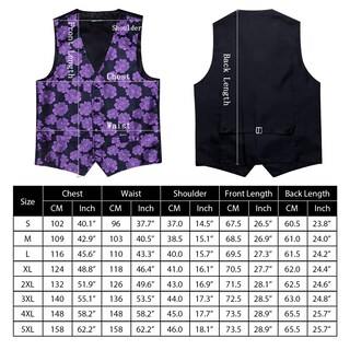 Foto 6 | Foto 6 | Conjunto De Chaleco Barry.wang Para Hombre, Cachemir Y Seda Con Flores, Jacquard - Venta Internacional.