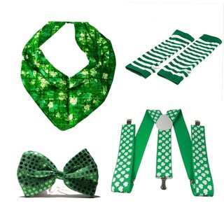 Foto 6 | Foto 6 | Set De Accesorios Para Disfraces Feltechelectr, Día De San Patricio, Color Verde - Venta Internacional.