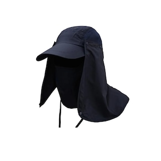 Foto 1 | Foto 1 | Sombrero de Protección Solar Malubero para Cuello y Cara color Azul Marino