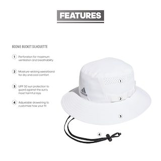 Foto 2 | Foto 2 | Sombrero De Pescador Adidas Victory Outdoors Sideline Sun Protect - Venta Internacional.