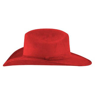 Foto 3 | Foto 3 | Sombrero Unisex Rojo Gamuzina Gamuza Americana ''m'' Nueva Imagen