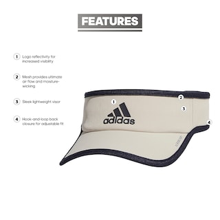 Foto 2 | Foto 2 | Visera Adidas Superlite De Ajuste Ajustable Sport Wonder Beige - Venta Internacional.