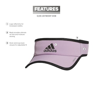 Foto 2 | Foto 2 | Visera Adidas Superlite De Ajuste Ajustable Sport Performance - Venta Internacional.