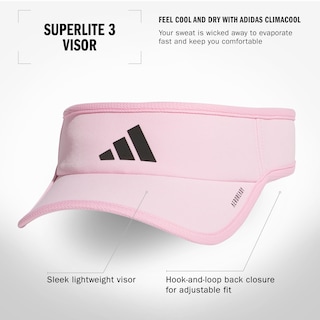 Foto 2 | Foto 2 | Visera Adidas Superlite De Ajuste Ajustable Sport Performance - Venta Internacional.