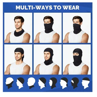 Foto 5 | Foto 5 | 3pzs Bandanas Moto Full Pasamontañas Militar Táctico Bandana Belug Verde Camuflaje