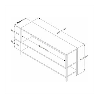Foto 5 | Foto 7 | Mueble Para Tv Y Más - Negro