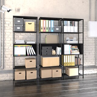 Foto 5 | Foto 5 | Estante Playcon 172 X 62 cm Tablero Liso Negro