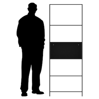 Foto 7 | Foto 7 | Estante Playcon 172 X 62 cm Tablero Liso Negro