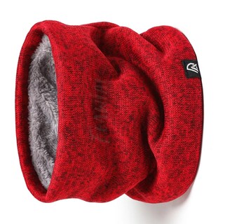 Foto 3 | Foto 3 | Bufanda De Cuello De Caballero Térmico Invierno Frío Rojo
