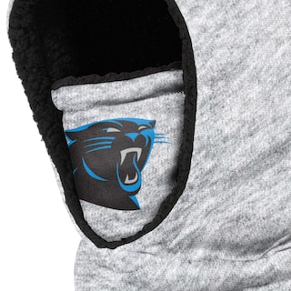 Foto 3 | Foto 3 | Polaina Con Capucha Foco Carolina Panthers Nfl Heather Grey - Venta Internacional.