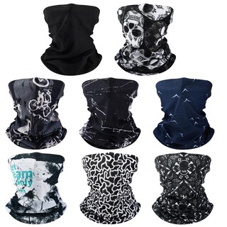 Foto 1 | Foto 1 | Bufanda Para El Cuello, Pañuelos Para Hombre, Capuchas, Pasamontañas, 8 Unidades - Venta Internacional.