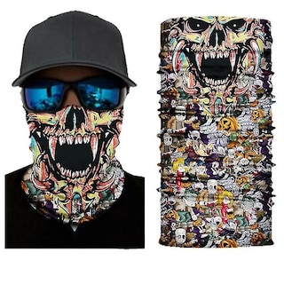 Foto 1 | Foto 1 | Pasamontañas Para Cubrir La Cara Bufanda Cuello De Redecilla Tipo Bandana Para Ciclismo - Venta Internacional.