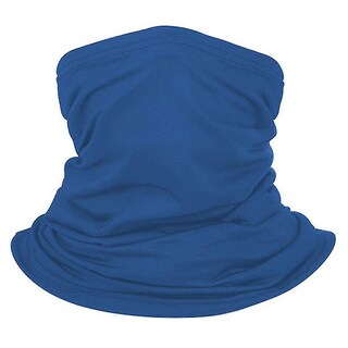 Foto 1 | Foto 1 | Calentador De Cuello De Poliéster Azul Real Con Pasamontañas Huoguo - Venta Internacional.