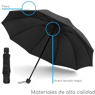 Foto 4 | Foto 4 | Canotagio Paraguas Plegable De Bolsillo Color Negro