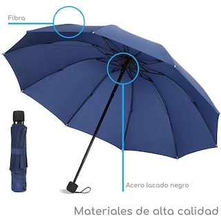 Foto 4 | Foto 4 | Canotagio Paraguas Plegable De Bolsillo Color Azul
