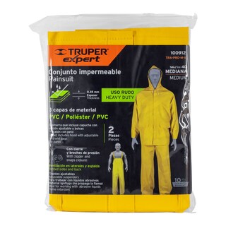 Foto 3 | Foto 3 | Conjunto Impermeable Triple Capa Truper Expert color Amarillo