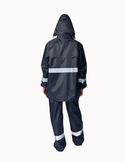 Foto 8 | Foto 8 | Impermeable Motociclista Azul Unisex 2 Piezas Chamarra Y Pantalón